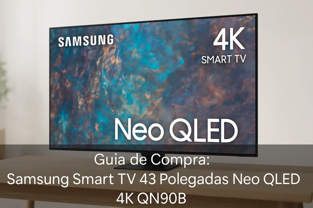 3 Samsung smart gaming TV 43" NEO QLED 4K para gamers exigentes