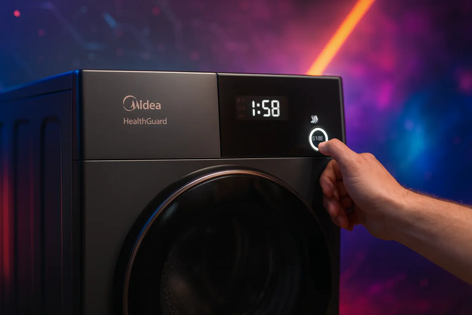 Como a Midea HealthGuard Titanium lida com higienização avançada? Benchmarks detalhados