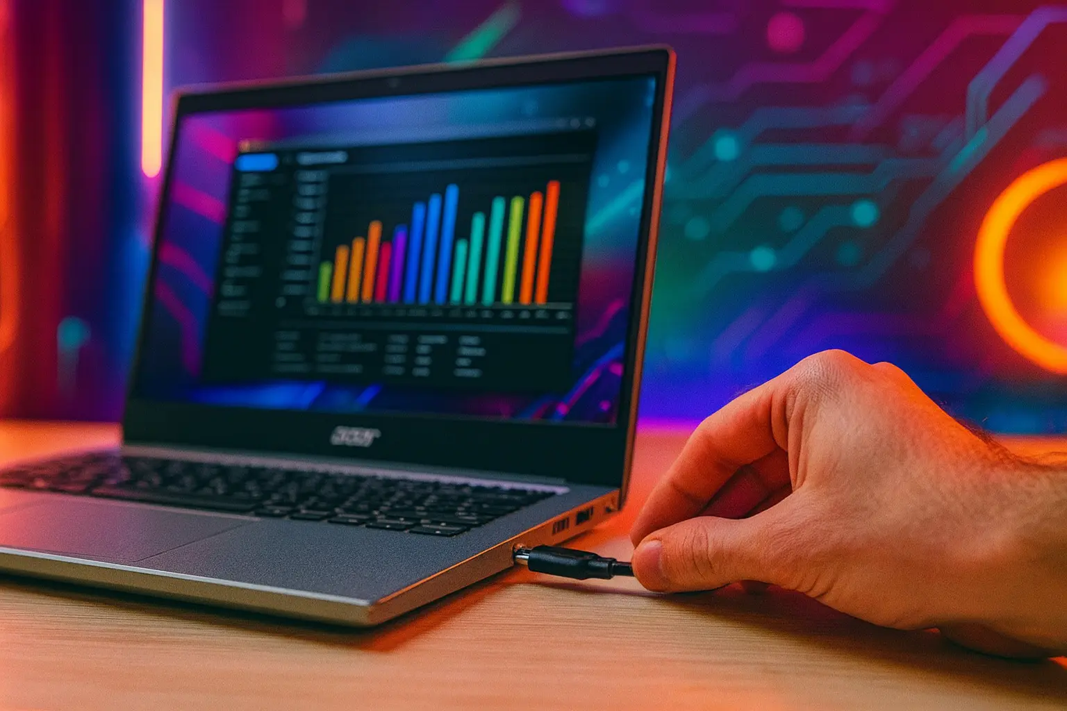 Acer Aspire 5 A514-55-545G: aguenta o tranco? Stress-test e análise térmica