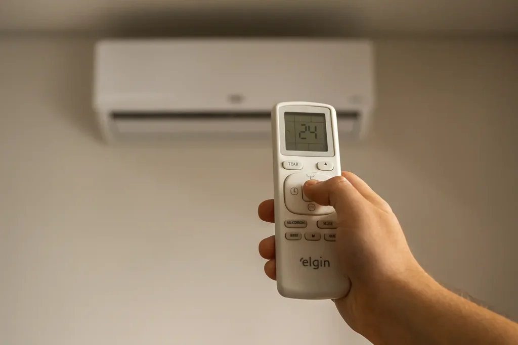 Foto real Ar Condicionado Split Elgin 30000 Btus