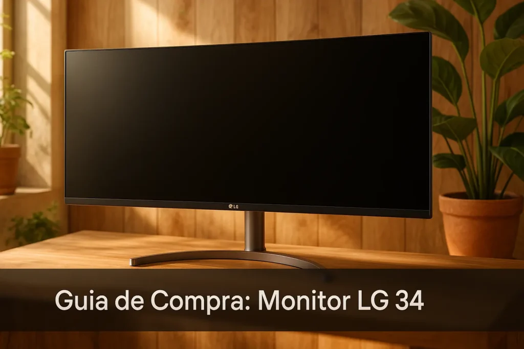 UltraWide e Curvo: 5 Melhores Monitor LG 34 para Comprar em 2025