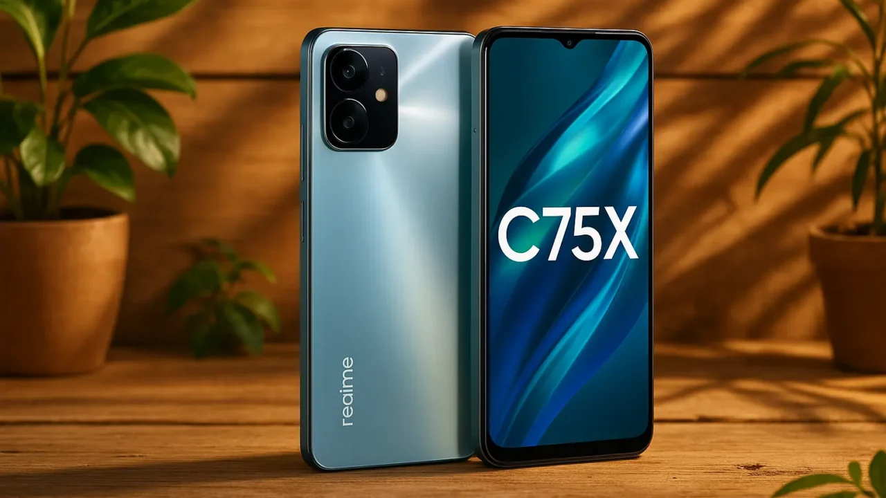 Realme C75x 256gb barato e confiável para todos os bolsos