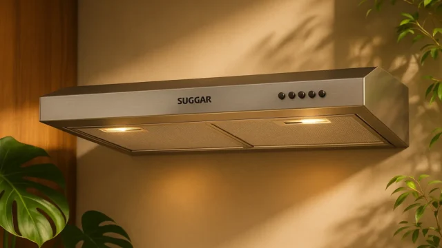 Tela infinita: 6 Suggar depurador de ar slim 80cm com display premium