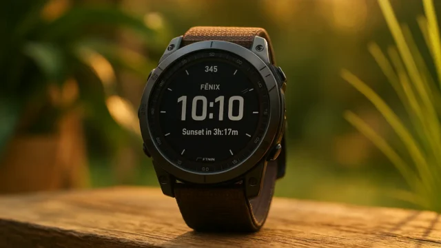 6 Garmin Fenix 8 51mm com atualização Android garantida