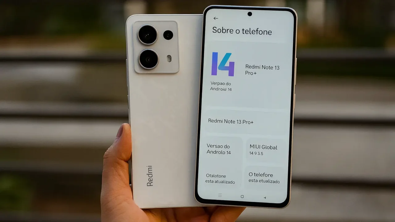 Promoção relâmpago: 3 celular Xiaomi Redmi Note 13 Pro +