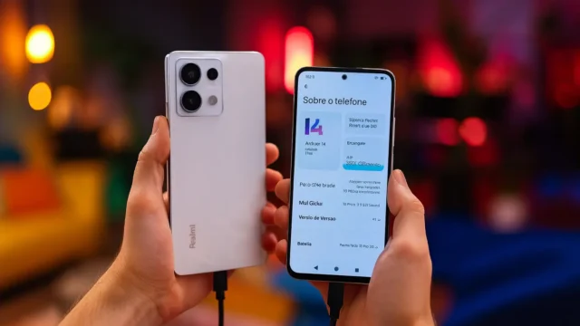 Som imersivo: 3 smartphones Xiaomi Redmi Note 13