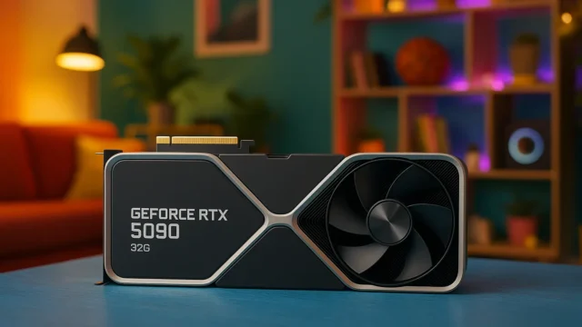 Tela infinita: 6 GeForce RTX 5090 32G com display premium 09/21/2025 09:16:43