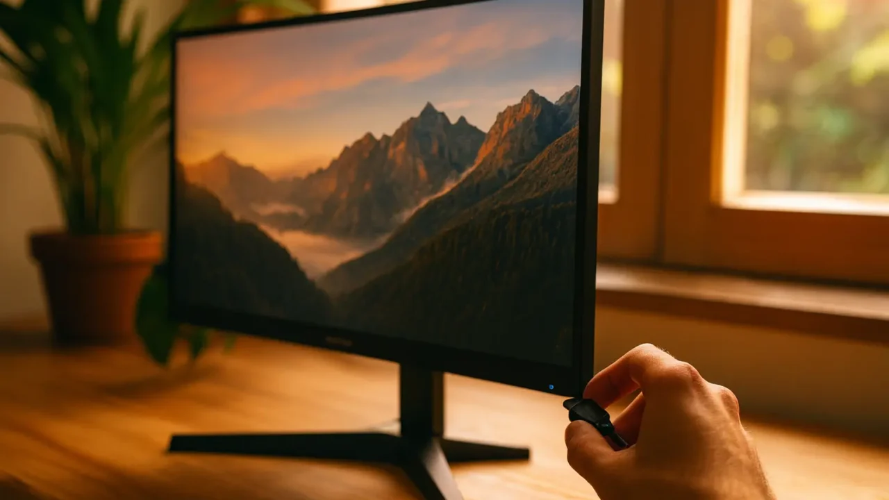 3 Melhores monitores 24" testados em 2025