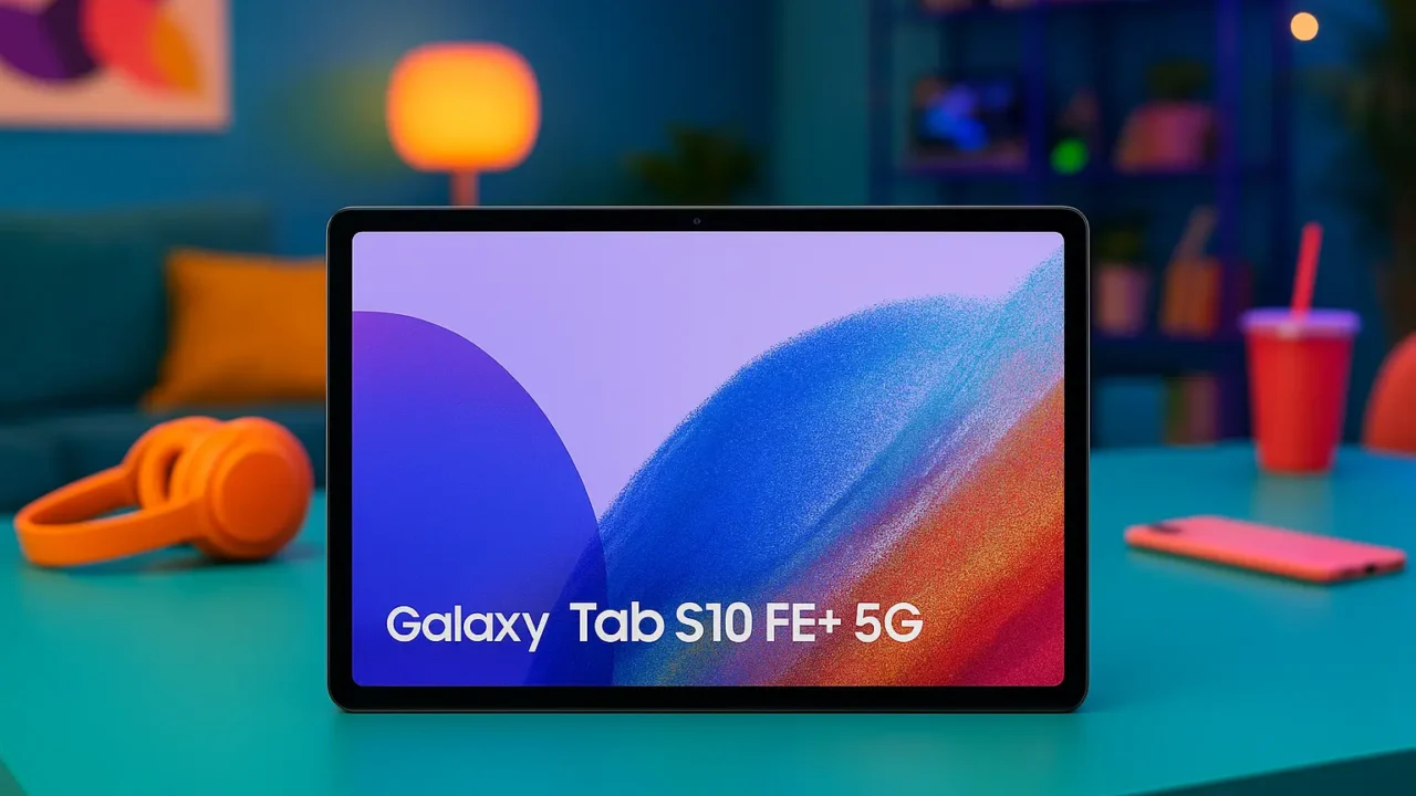 Melhor tablet Samsung Galaxy Tab S10 FE com 5G em 2025