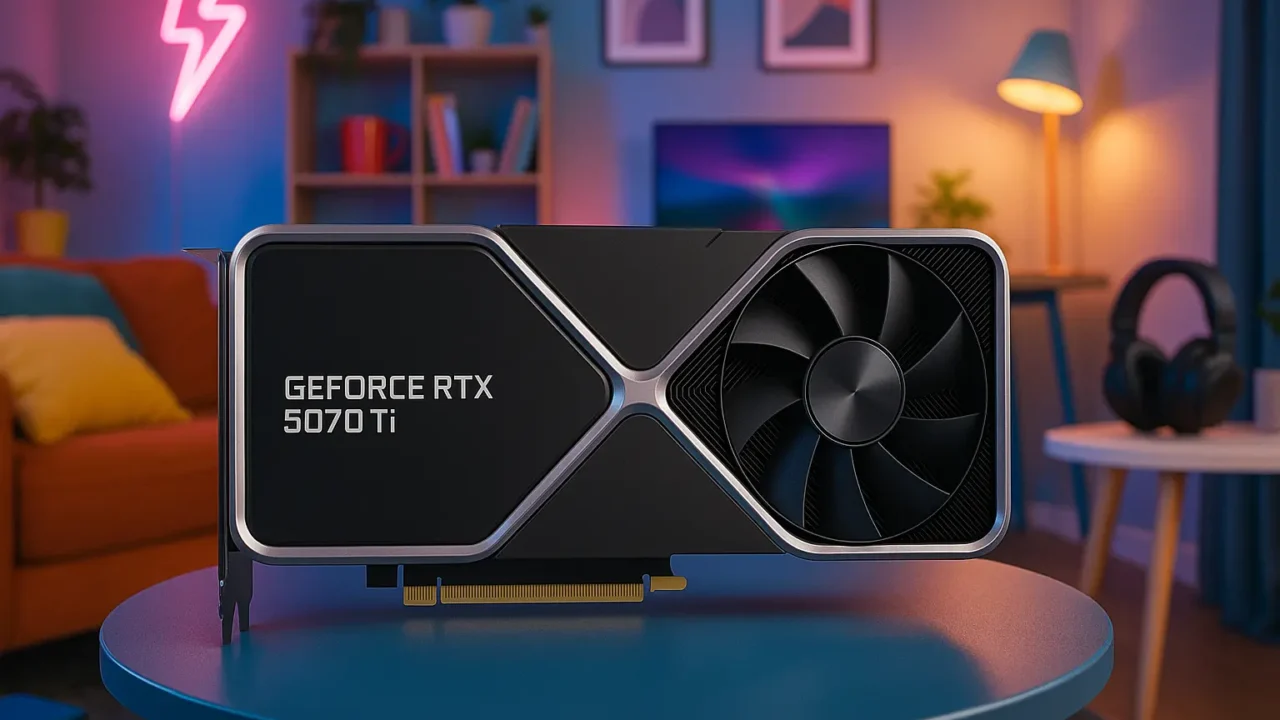 Som imersivo: 6 GeForce RTX 5070Ti com áudio de qualidade