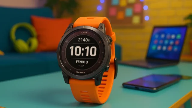 Tela infinita: 6 Garmin Fenix 8 Solar Edition com display premium
