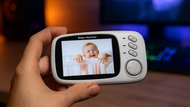 Tela premium: 3 Babá Eletrônica com monitor