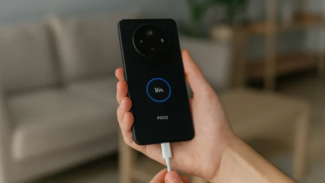 3 Poco C75 256GB 8 RAM Azul com ótimo desempenho