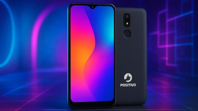 Design premium: 3 celulares Positivo por preço justo