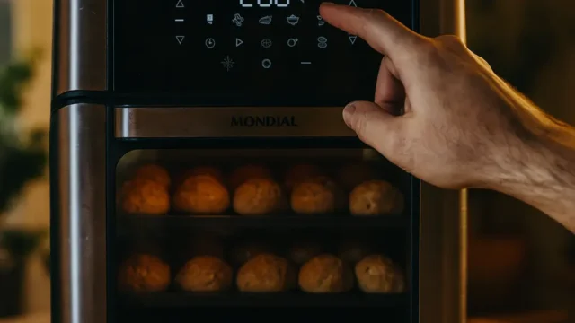 3 air fryers Oster e Mondial com forno de 12L