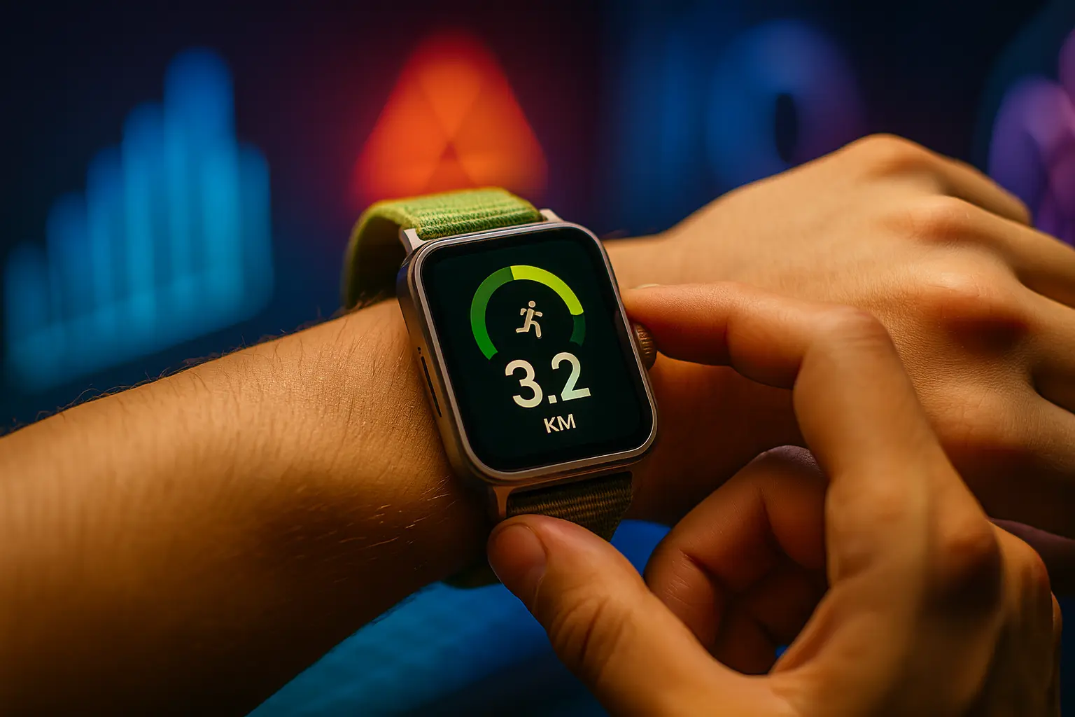 HUAWEI Watch Fit 4 Pro com 10% OFF e verde em estoque na Amazon