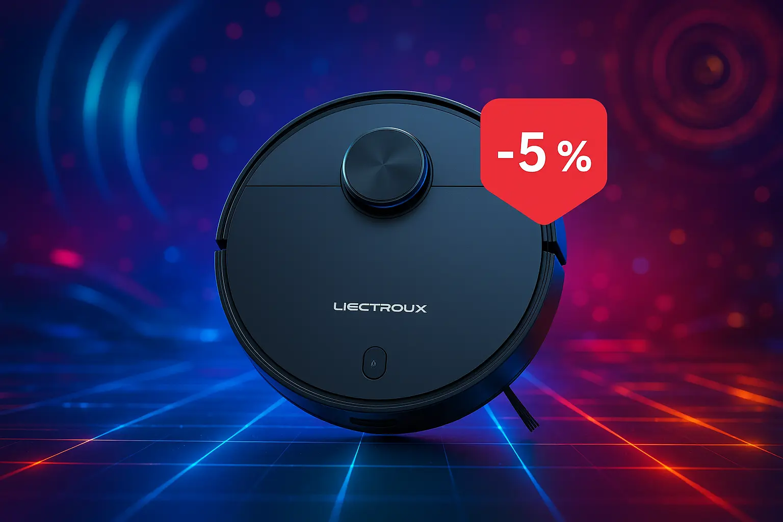 Robô Aspirador Liectroux XR500 Pro com 5% OFF na Amazon; estoque limitado
