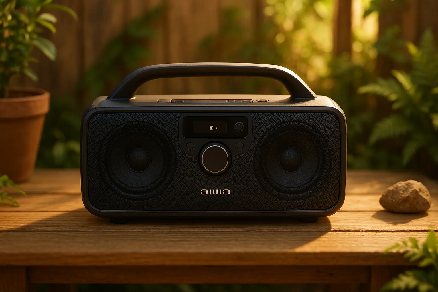 Sob medida para festas: 6 boombox 3 Aiwa ideais