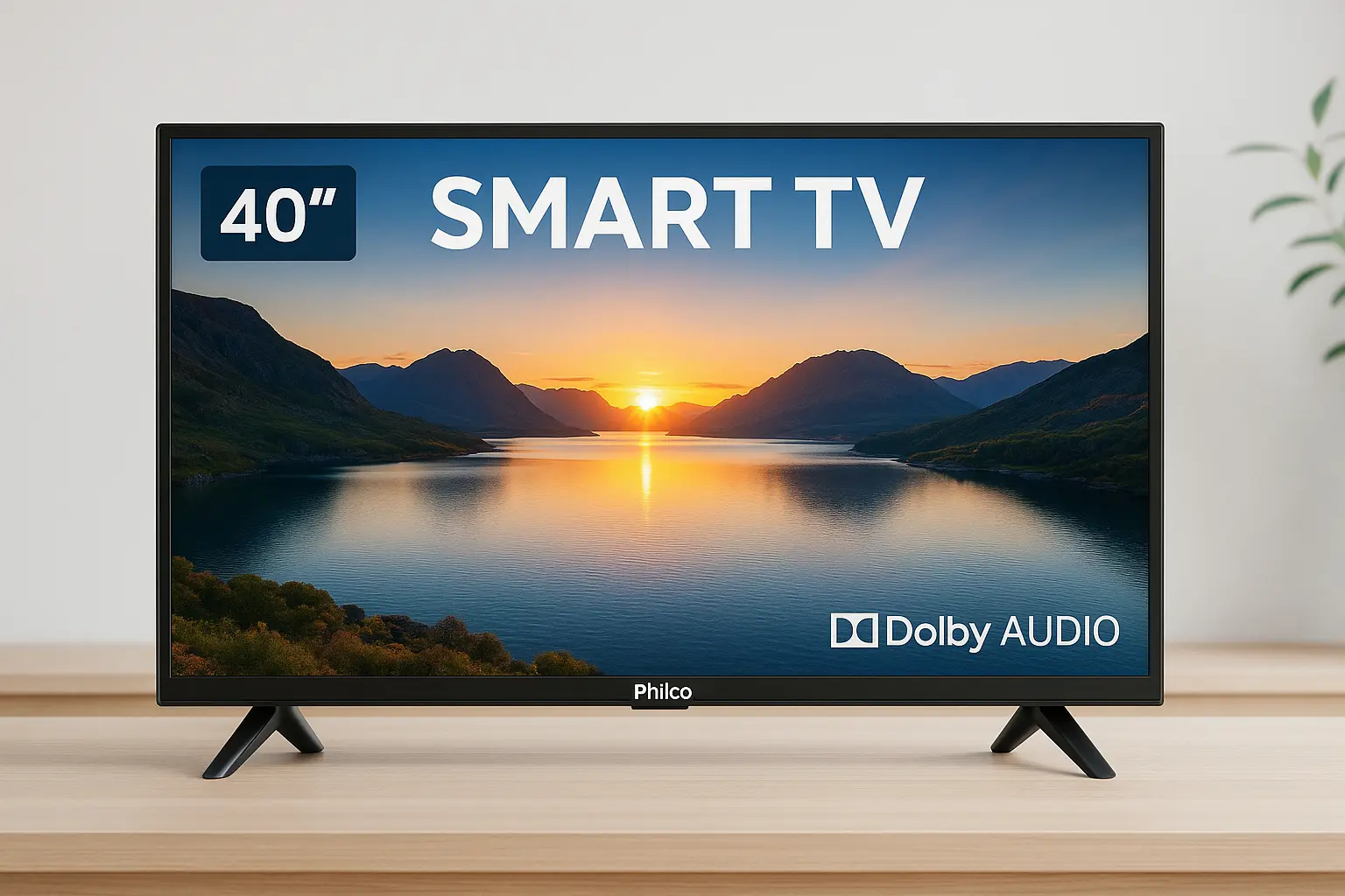 Smart TV 40” Philco LED com Dolby Audio tem 10% OFF na Amazon