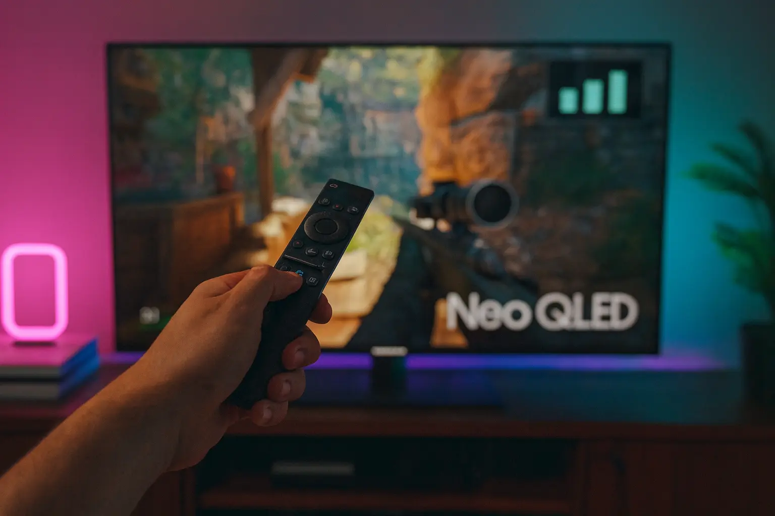 3 Melhores TV Samsung Smart Gaming QLED 4K para Imersão Total