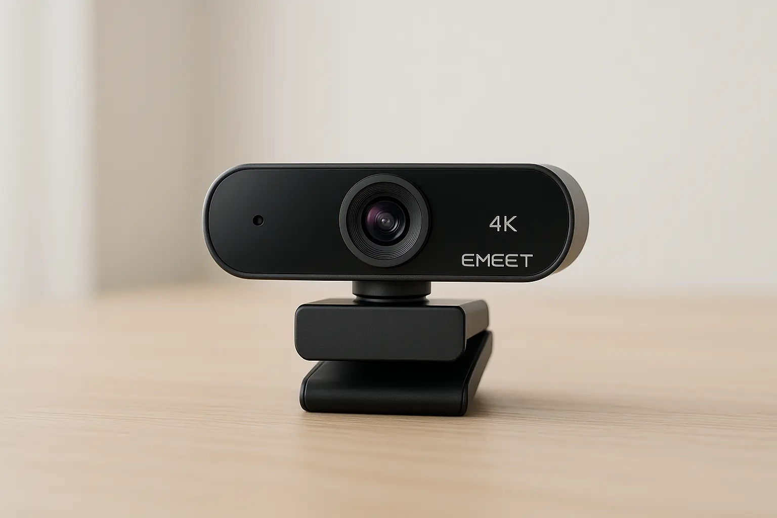 EMEET Webcam 4K por R$350,99 em até 7x na Amazon