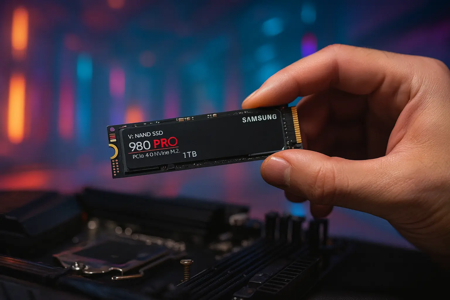 3 SSD Samsung 980 EVO 1TB para máxima performance