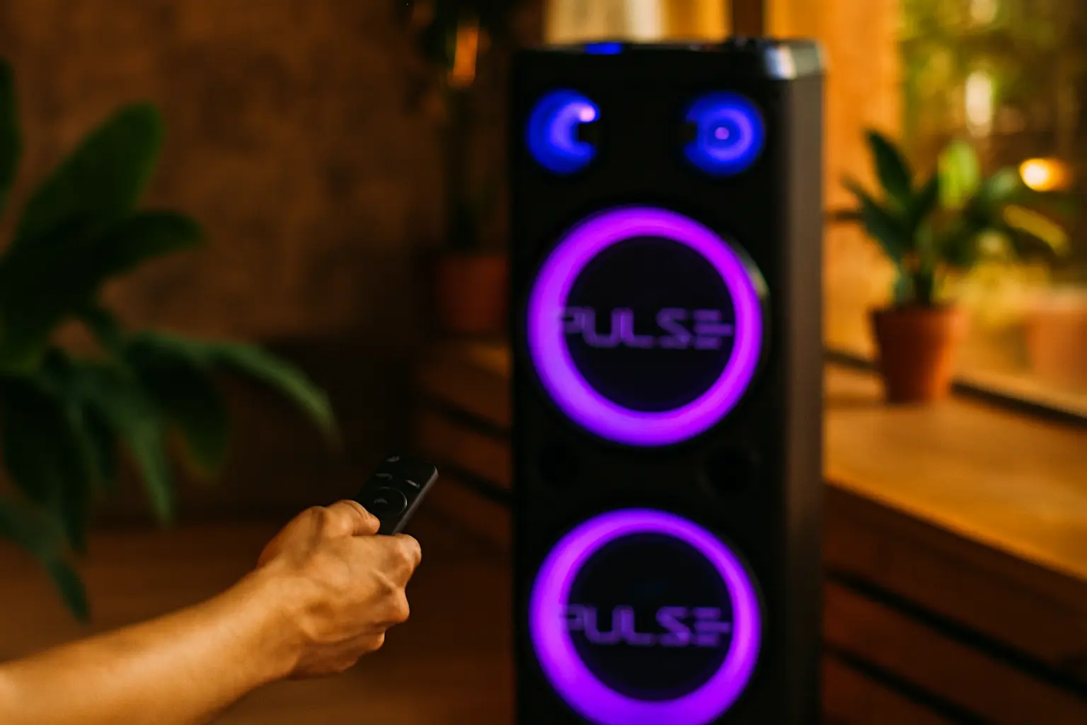 Caixa de Som Torre Pulse SP508 por R$ 1.745 em até 10x na Amazon