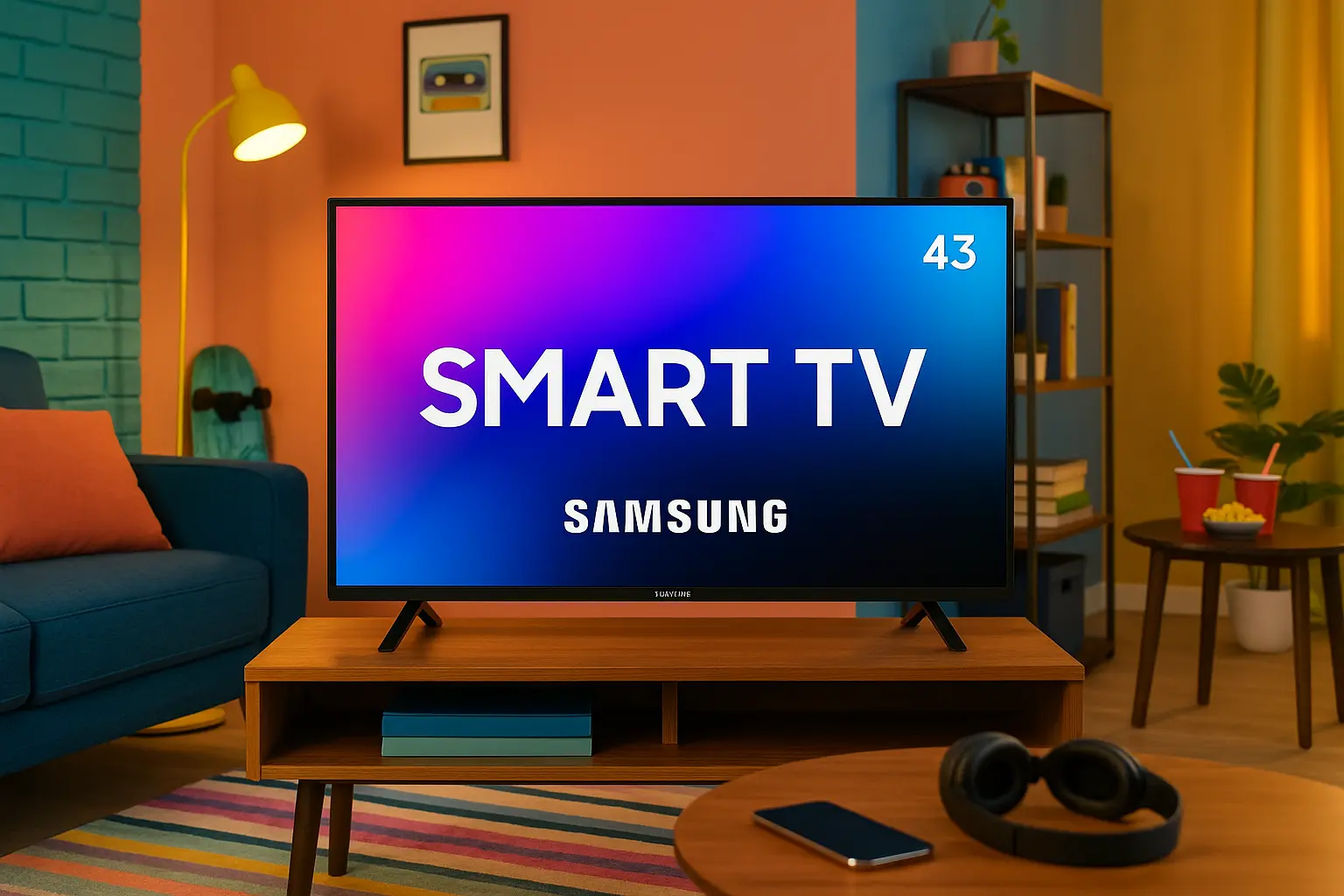 Prontos para 5G: 6 Samsung 43 HD Smart TV que não vão te deixar na mão
