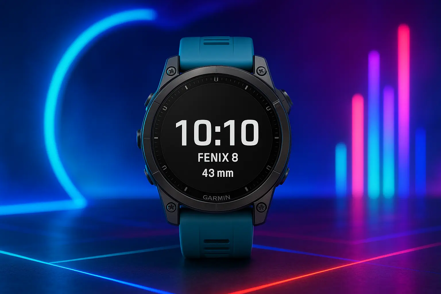 Guia rápido: 6 Garmin Fenix 8 43mm com recursos avançados