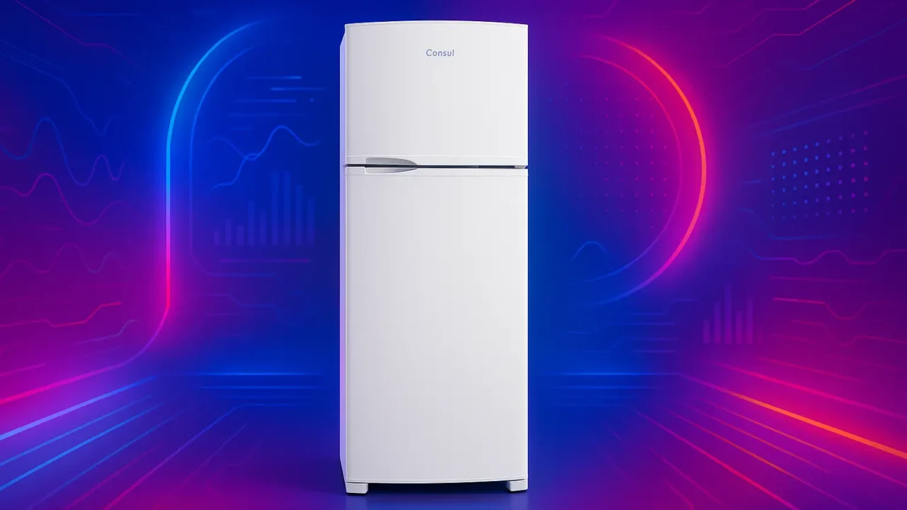 Refrigerador Consul Frost Free 300L com 11% OFF e branco em estoque na Amazon