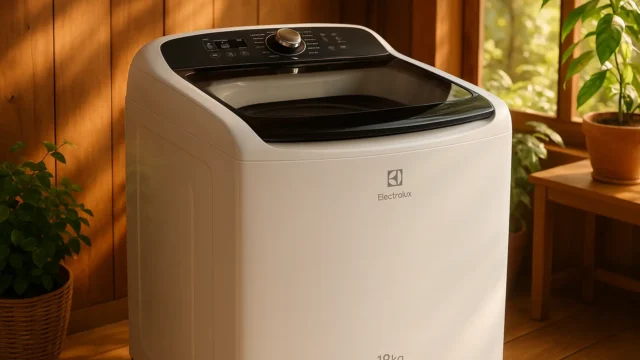 Máquina de lavar roupa 18 kg Electrolux barato e confiável para todos os bolsos