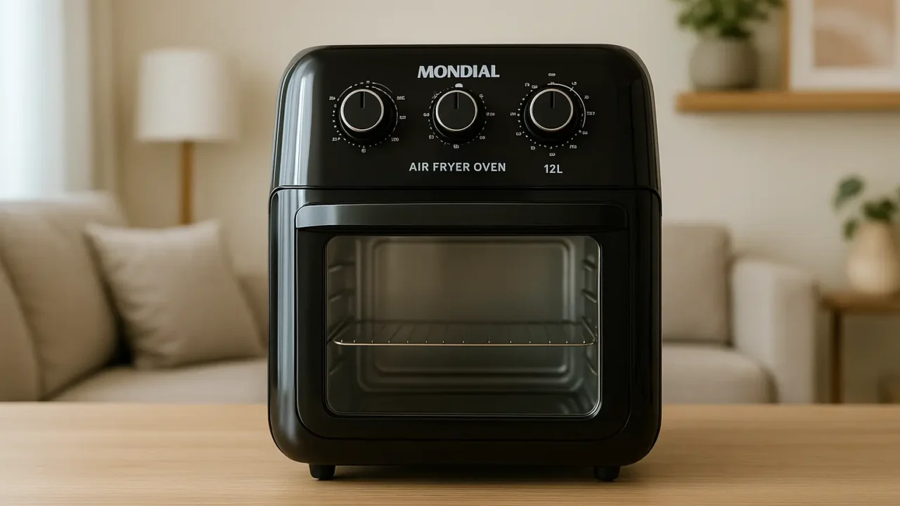 6 Melhores fritadeira Air Fryer forno Oven 12L Mondial com Custo-Benefício Imbatível