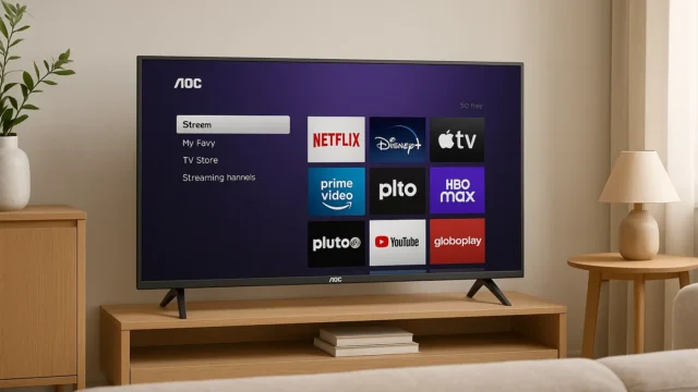 Custo-benefício: 6 TV AOC 50 Roku até R$2.196 em 2025