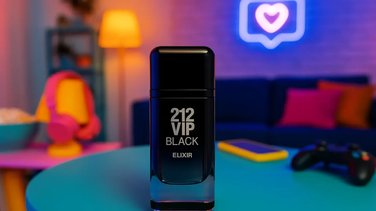 Promoção relâmpago: 6 perfumes 212 Vip Black Elixir até R$ 629,99