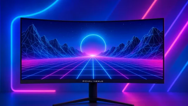 Design premium: 3 monitores gamer por preço justo