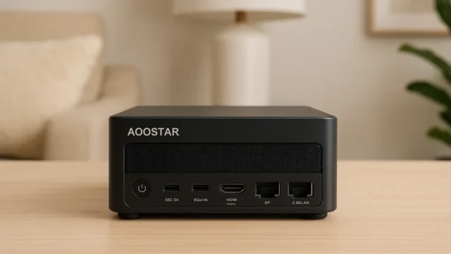 Som imersivo: 3 AOOSTAR Mini PC para desempenho máximo