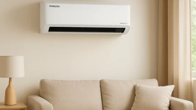 6 ar-condicionado Split Inverter 9000 Btus Samsung Windfree AI ideais para conforto