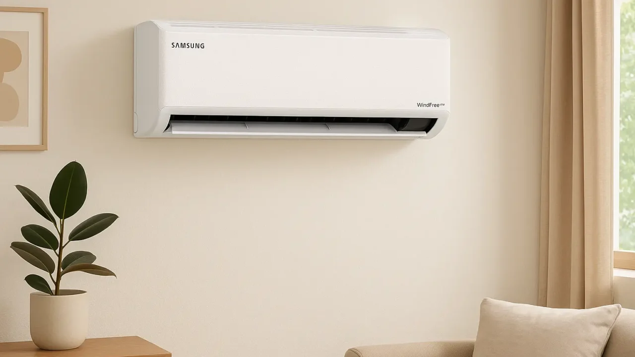 Melhor ar-condicionado da Samsung com WindFree AI 12.000 BTUs