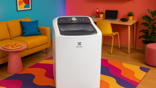 6 lavadora Electrolux LAC12 prontas para viagem com bateria duradoura