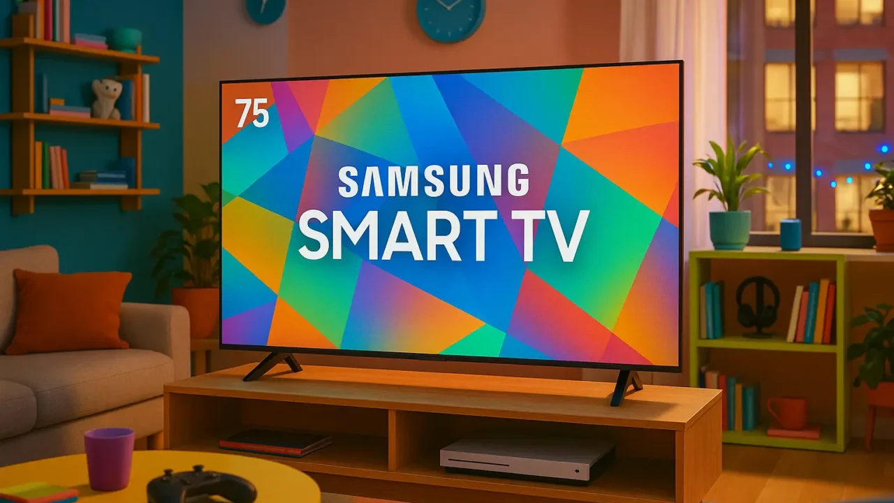 Desempenho turbinado: 6 smart TV 75 Samsung que lideram