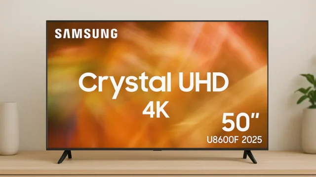 Entrega ultrarrápida: Top 3 TVs Samsung 50" 4K com recursos de ponta