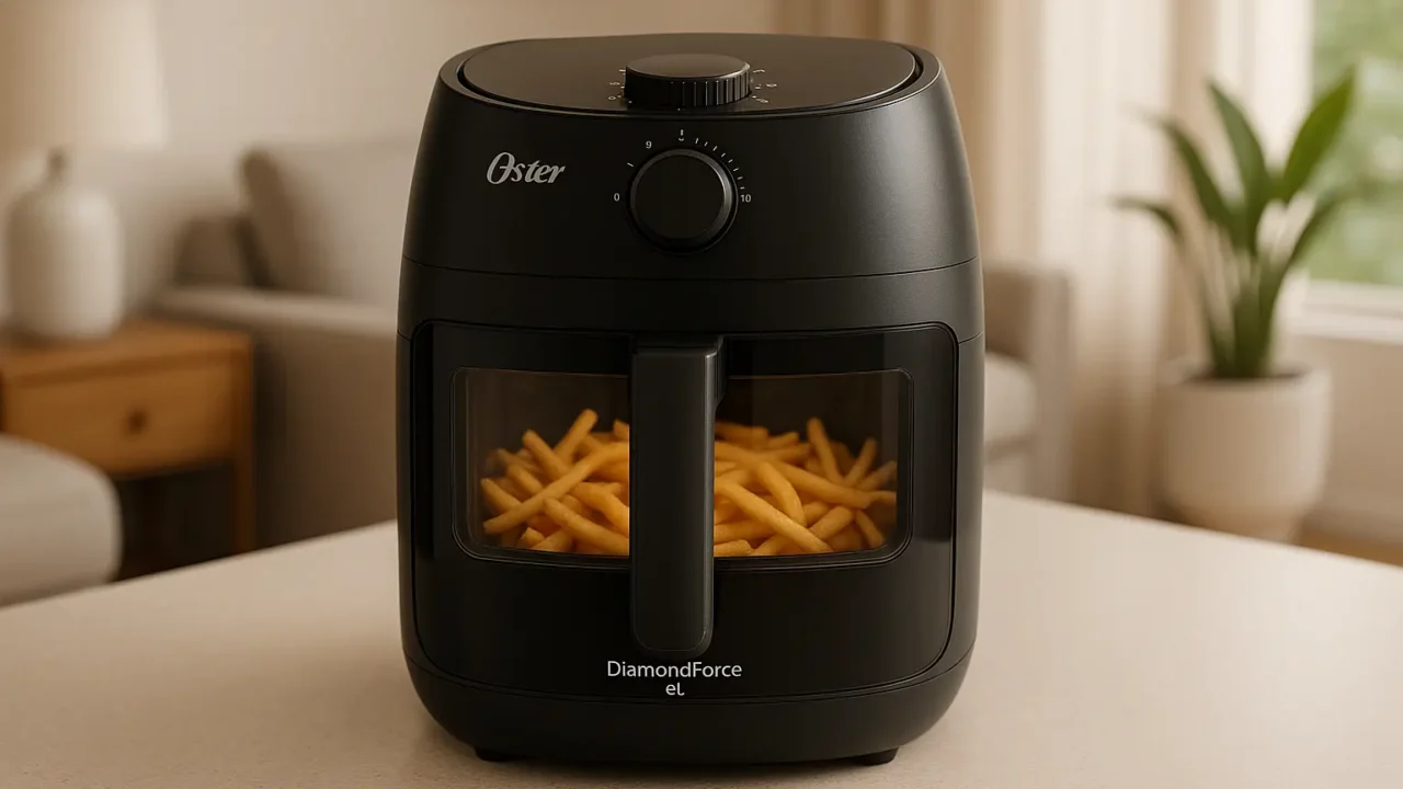 Fritadeira DiamondTech Oster: 3 modelos que brilham na cozinha