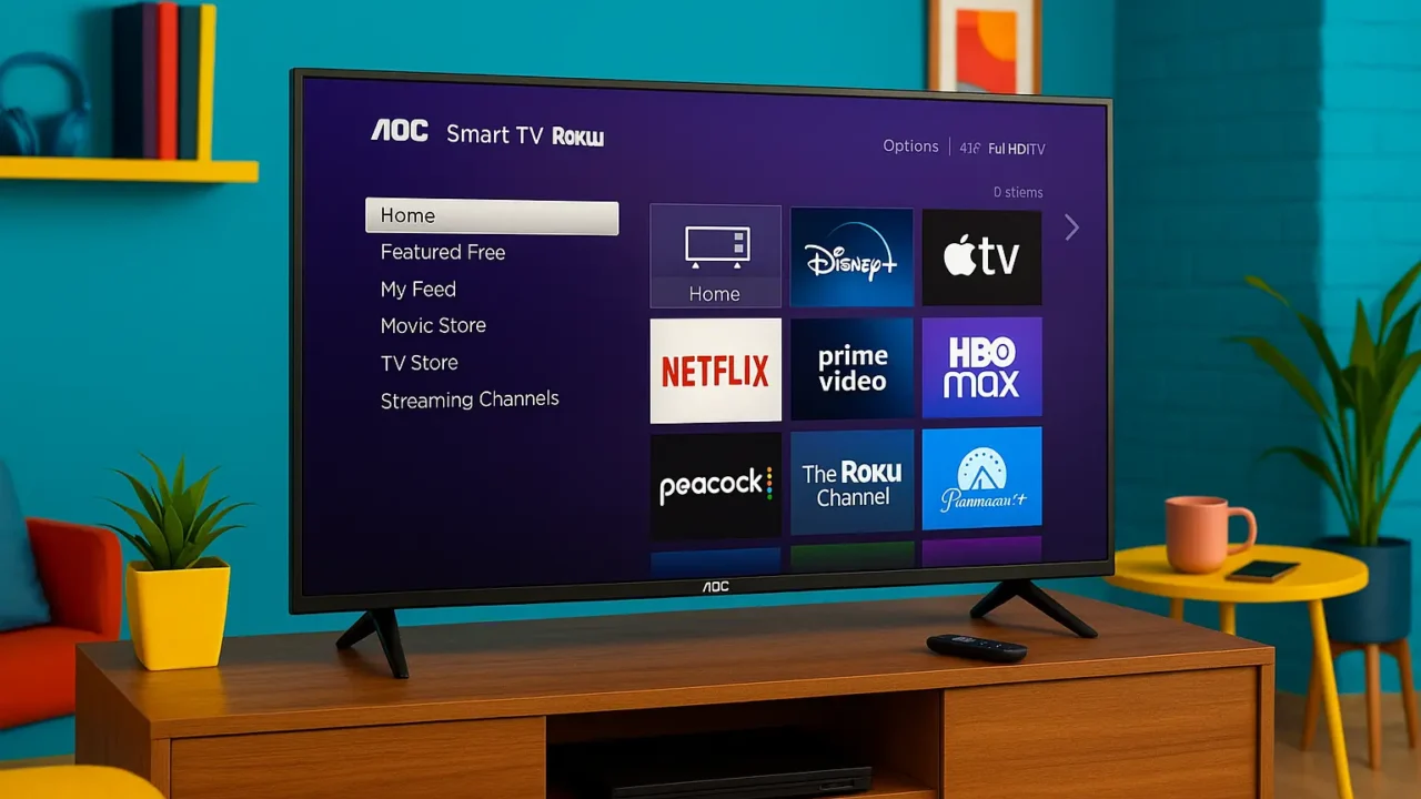 3 Smart TVs AOC prontas para viagem com bateria duradoura