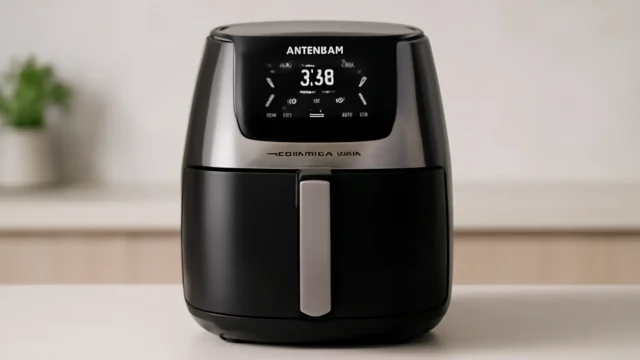 Fritadeira Sem Óleo Mondial, Grand Family Inox - 5L, 110V, Preto, 1900W - AFN-50-BI Barata e Confiável para Todos os Bolsos