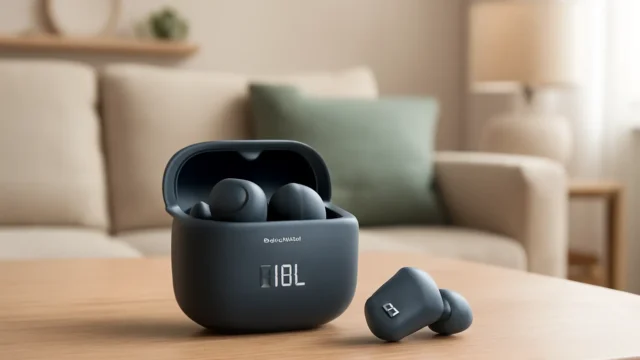 6 Fones de Ouvido Bluetooth Sem Fio Wave Buds 2 JBL Resistente à Água para Aventuras