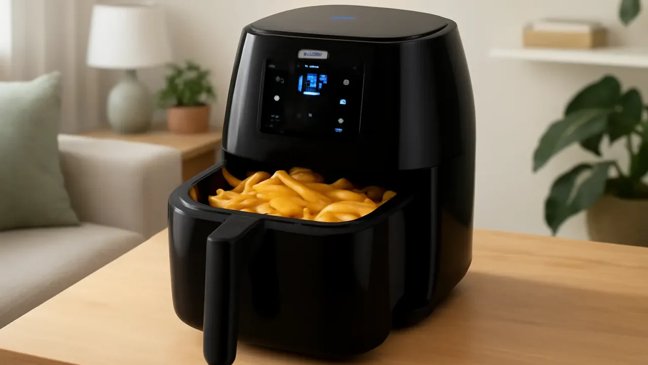 Som imersivo: 3 Fritadeiras Sem Óleo Eos Chef Gourmet com qualidade de preparo