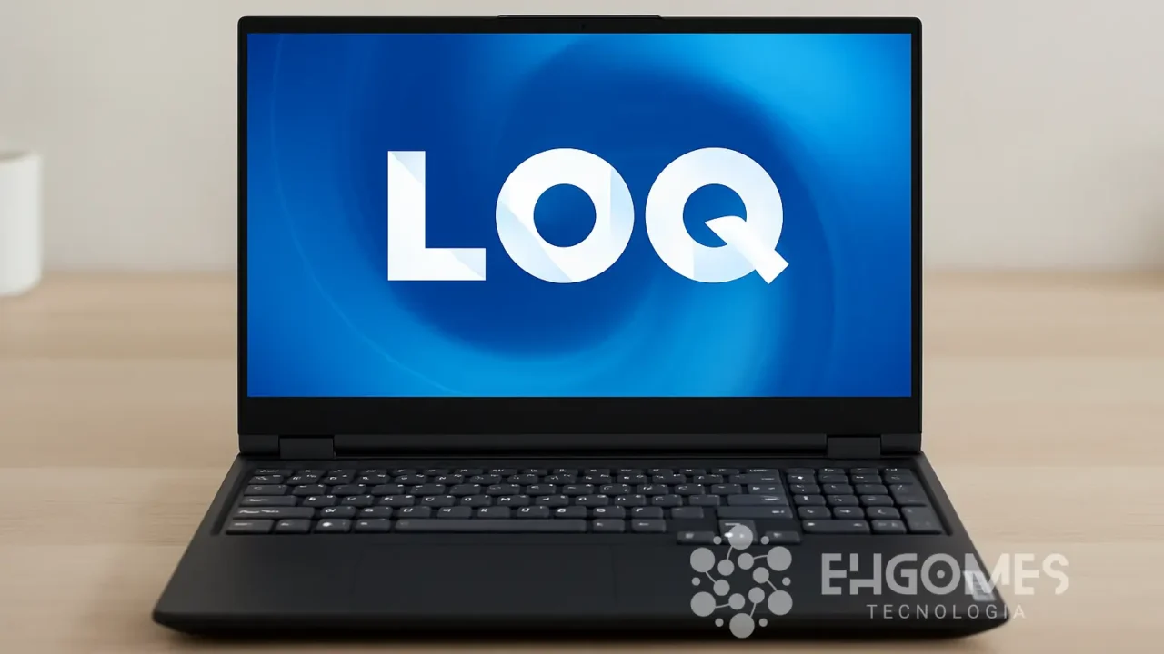 Notebook Gamer Lenovo LOQ E está com até 5% OFF na Amazon