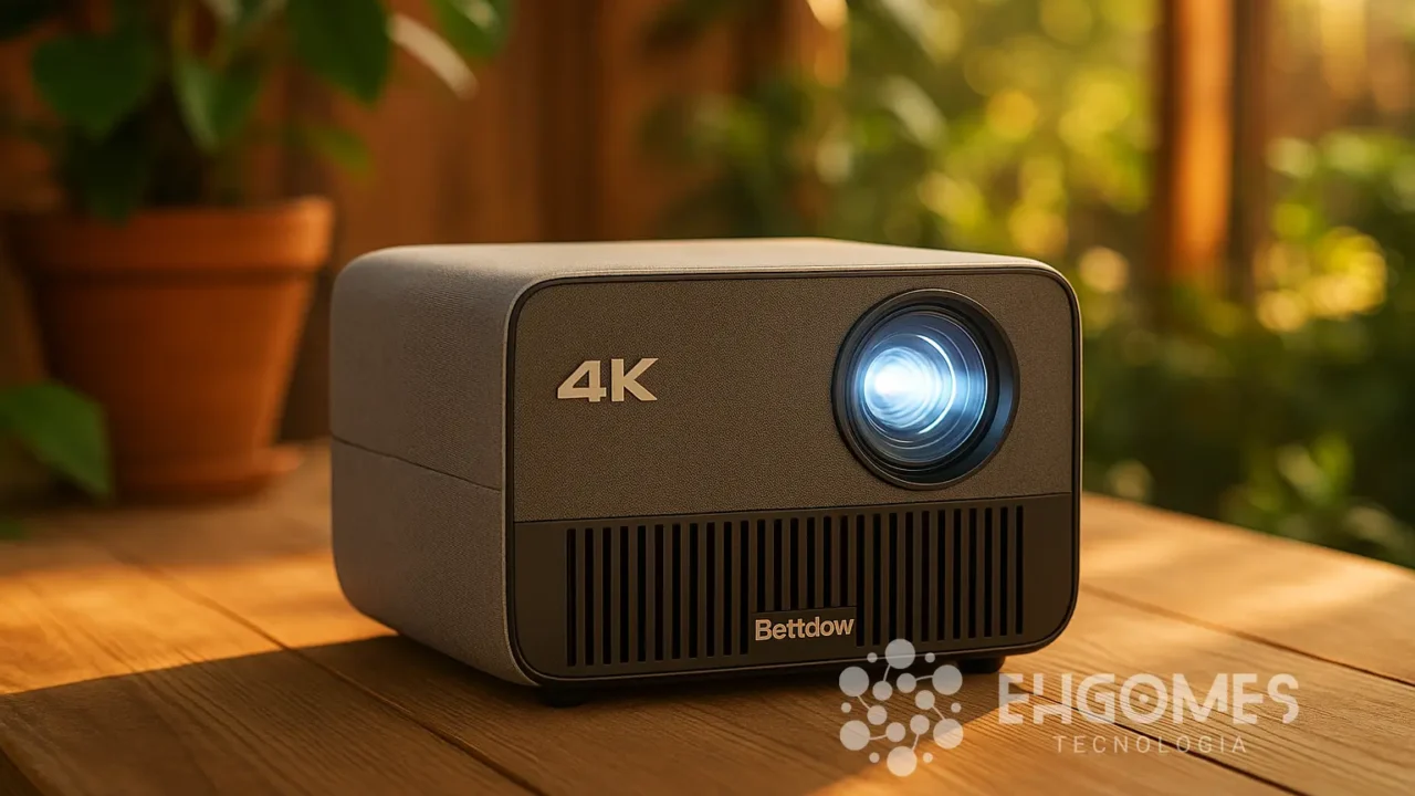 Bettdow Projetor 4K com frete grátis e 12x sem juros na Amazon