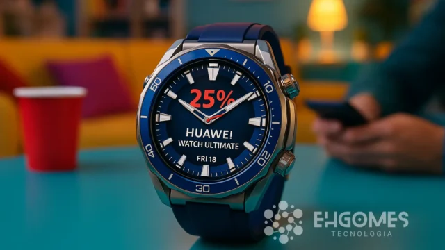 HUAWEI Watch Ultimate com 25% de desconto na Amazon