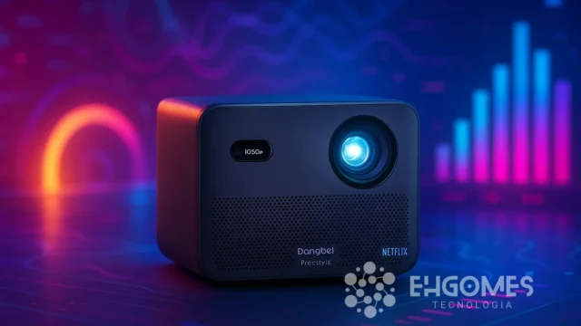 Dangbei Freedo Projetor Portátil 1080p com Netflix por R$2.899 na Amazon